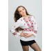Embroidered blouse "Scattered Roses"